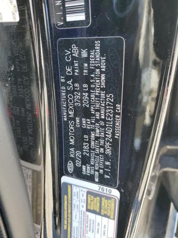 Photo 11 VIN: 3KPF24AD1LE231725 - KIA FORTE FE 