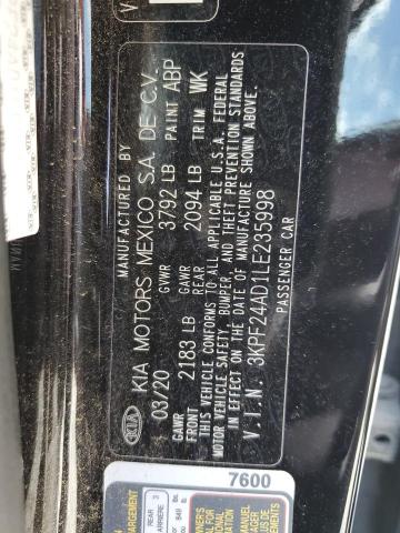 Photo 11 VIN: 3KPF24AD1LE235998 - KIA FORTE 