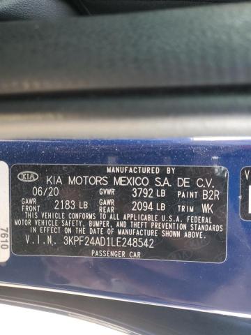 Photo 11 VIN: 3KPF24AD1LE248542 - KIA FORTE FE 