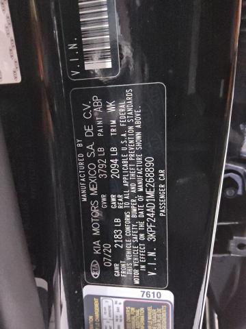 Photo 11 VIN: 3KPF24AD1ME268890 - KIA FORTE FE 