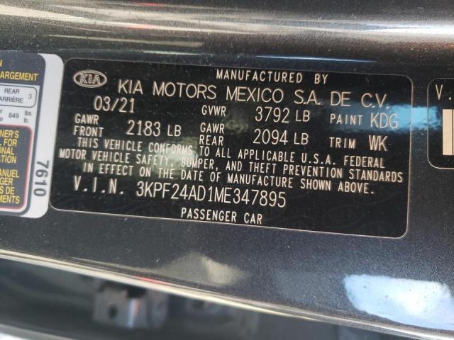 Photo 12 VIN: 3KPF24AD1ME347895 - KIA FORTE FE 