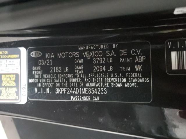 Photo 11 VIN: 3KPF24AD1ME354233 - KIA FORTE FE 