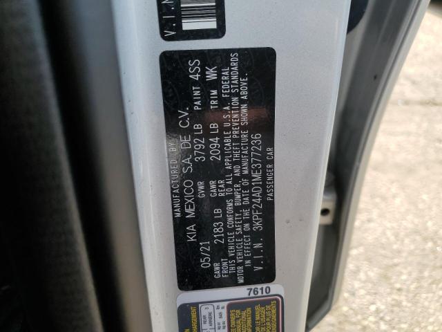 Photo 11 VIN: 3KPF24AD1ME377236 - KIA FORTE FE 