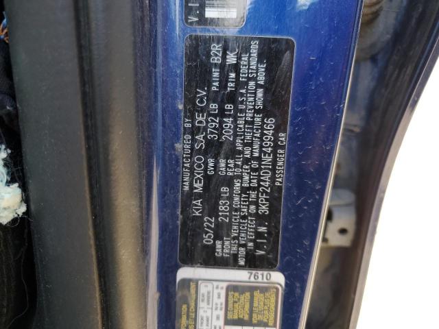 Photo 11 VIN: 3KPF24AD1NE499466 - KIA FORTE FE 