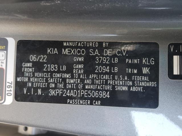 Photo 11 VIN: 3KPF24AD1PE506984 - KIA FORTE LX 