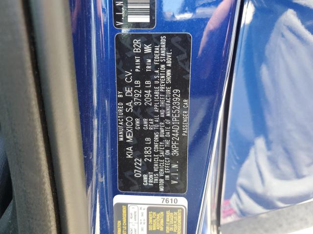 Photo 11 VIN: 3KPF24AD1PE523929 - KIA FORTE LX 