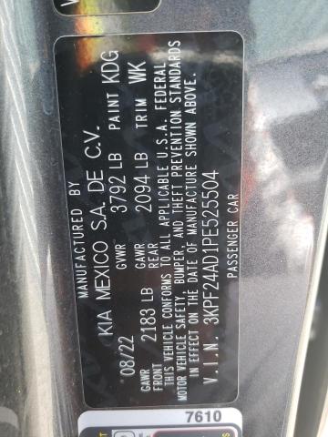 Photo 12 VIN: 3KPF24AD1PE525504 - KIA FORTE 