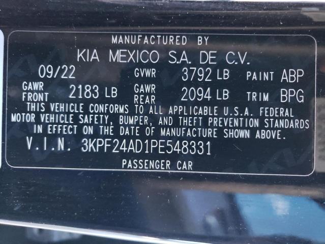 Photo 11 VIN: 3KPF24AD1PE548331 - KIA FORTE 