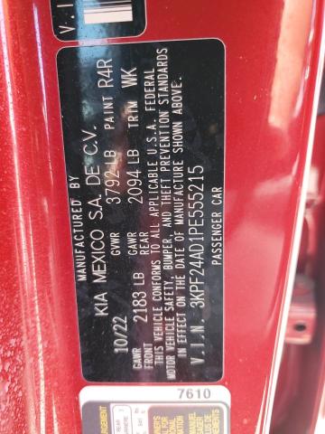 Photo 11 VIN: 3KPF24AD1PE555215 - KIA FORTE 