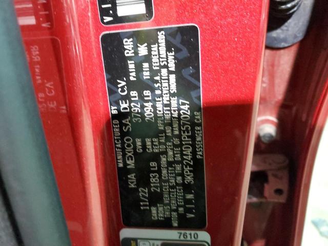 Photo 12 VIN: 3KPF24AD1PE570247 - KIA FORTE 