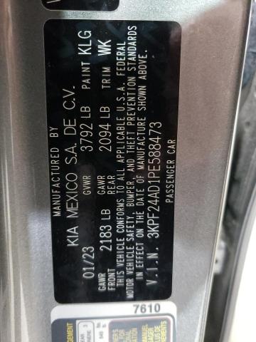 Photo 12 VIN: 3KPF24AD1PE588473 - KIA FORTE LX 