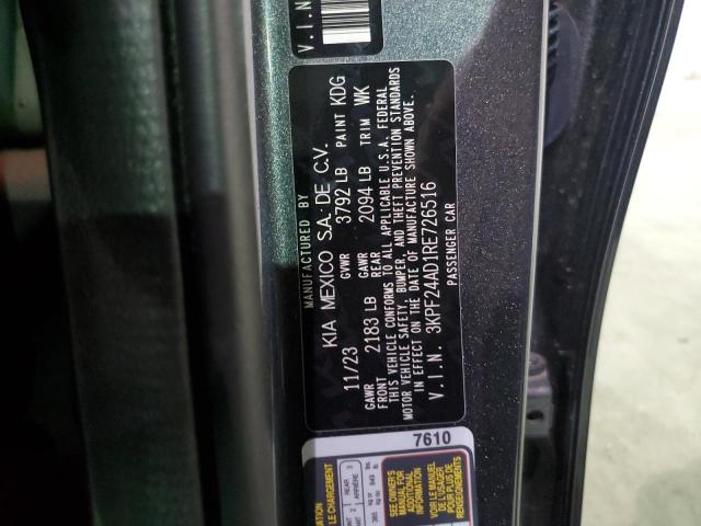 Photo 12 VIN: 3KPF24AD1RE726516 - KIA FORTE LX 