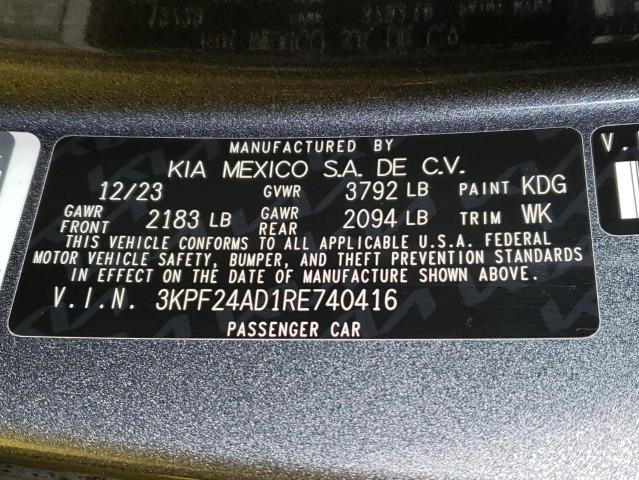 Photo 12 VIN: 3KPF24AD1RE740416 - KIA FORTE LX 