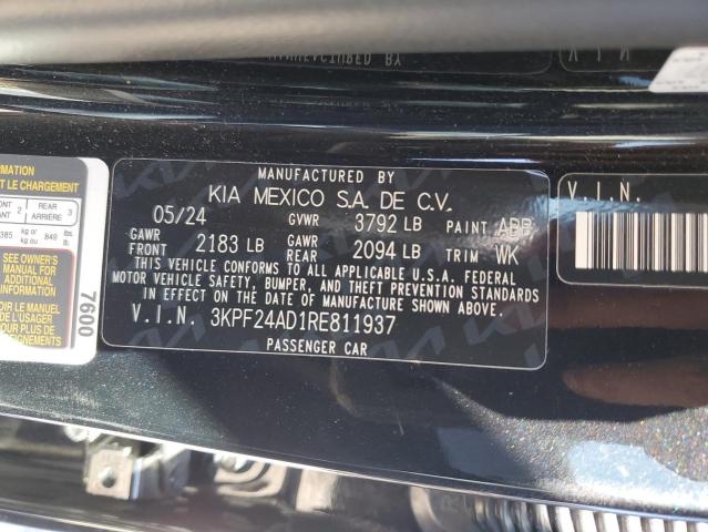 Photo 11 VIN: 3KPF24AD1RE811937 - KIA FORTE LX 