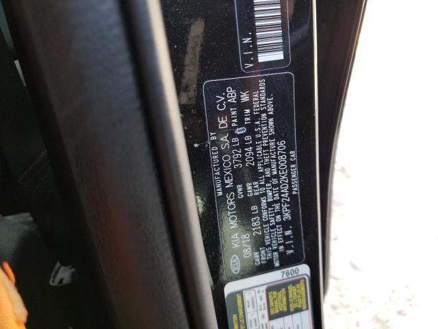 Photo 9 VIN: 3KPF24AD2KE008706 - KIA FORTE FE 