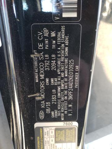 Photo 11 VIN: 3KPF24AD2KE010925 - KIA FORTE 