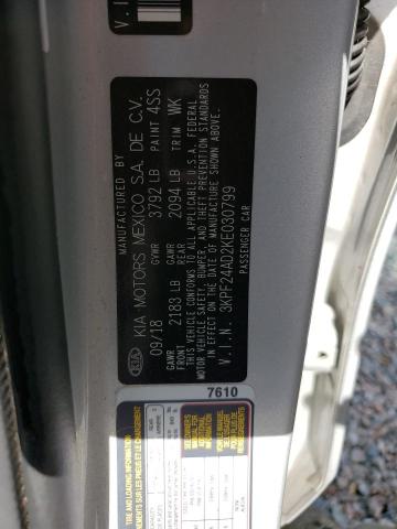 Photo 11 VIN: 3KPF24AD2KE030799 - KIA FORTE FE 