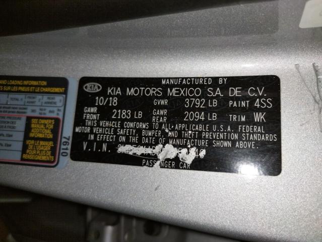 Photo 11 VIN: 3KPF24AD2KE050549 - KIA FORTE FE 