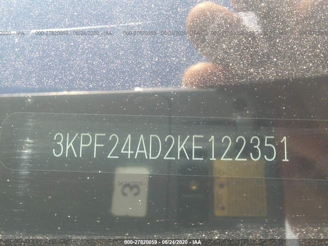 Photo 8 VIN: 3KPF24AD2KE122351 - KIA FORTE 