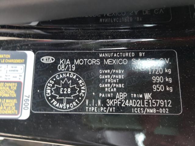 Photo 9 VIN: 3KPF24AD2LE157912 - KIA FORTE FE 