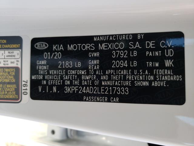 Photo 9 VIN: 3KPF24AD2LE217333 - KIA FORTE FE 