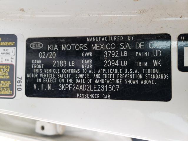 Photo 11 VIN: 3KPF24AD2LE231507 - KIA FORTE FE 