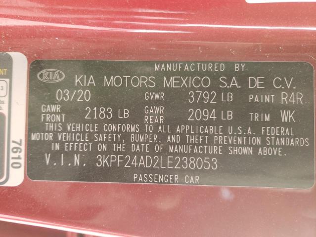 Photo 11 VIN: 3KPF24AD2LE238053 - KIA FORTE FE 