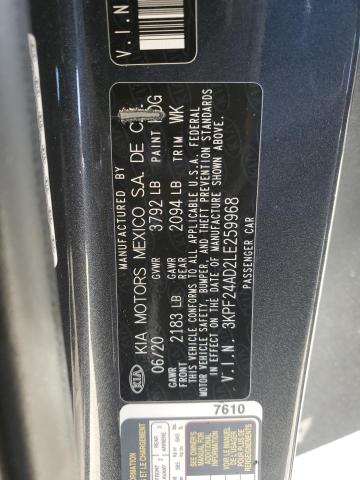 Photo 12 VIN: 3KPF24AD2LE259968 - KIA FORTE FE 
