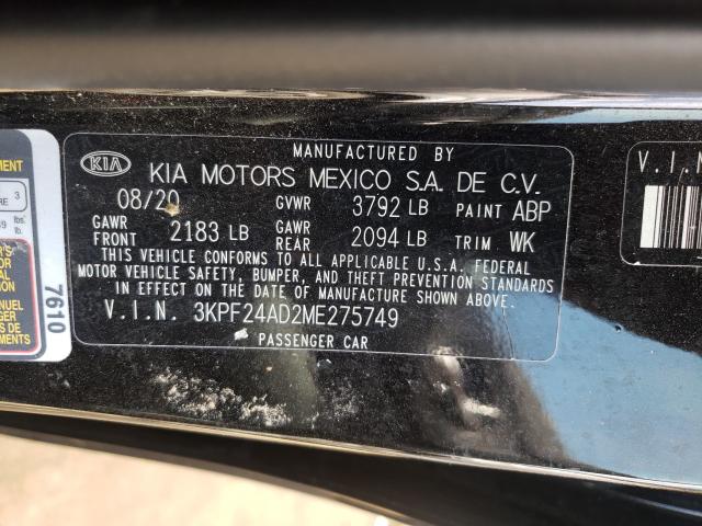 Photo 9 VIN: 3KPF24AD2ME275749 - KIA FORTE FE 