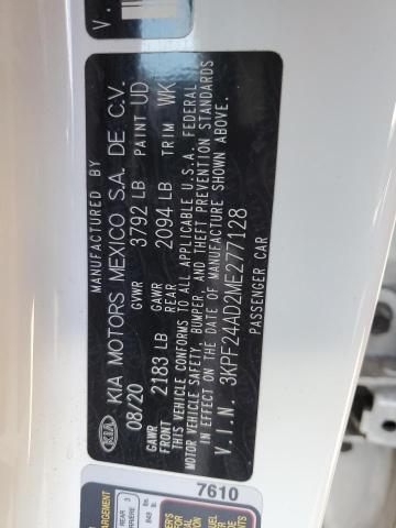 Photo 11 VIN: 3KPF24AD2ME277128 - KIA FORTE FE 