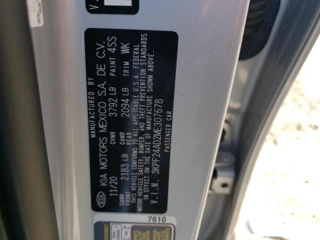 Photo 12 VIN: 3KPF24AD2ME307678 - KIA FORTE FE 