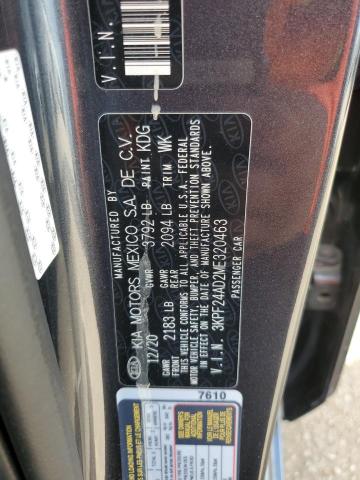 Photo 11 VIN: 3KPF24AD2ME320463 - KIA FORTE FE 