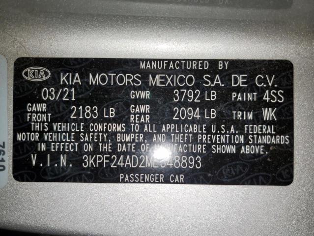 Photo 12 VIN: 3KPF24AD2ME348893 - KIA FORTE 