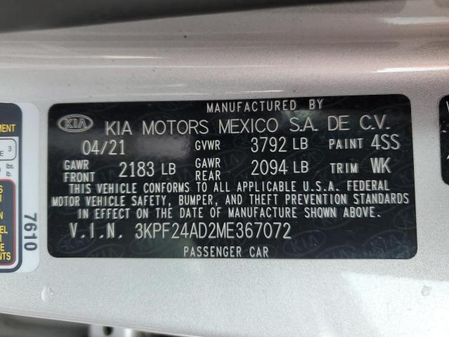 Photo 11 VIN: 3KPF24AD2ME367072 - KIA FORTE 