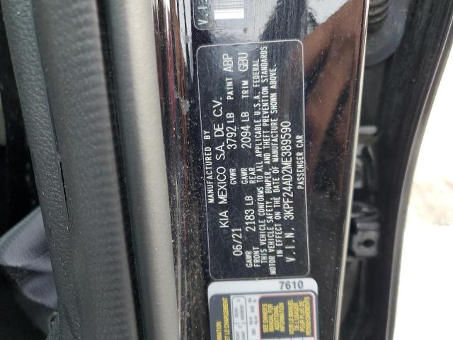 Photo 12 VIN: 3KPF24AD2ME389590 - KIA FORTE FE 