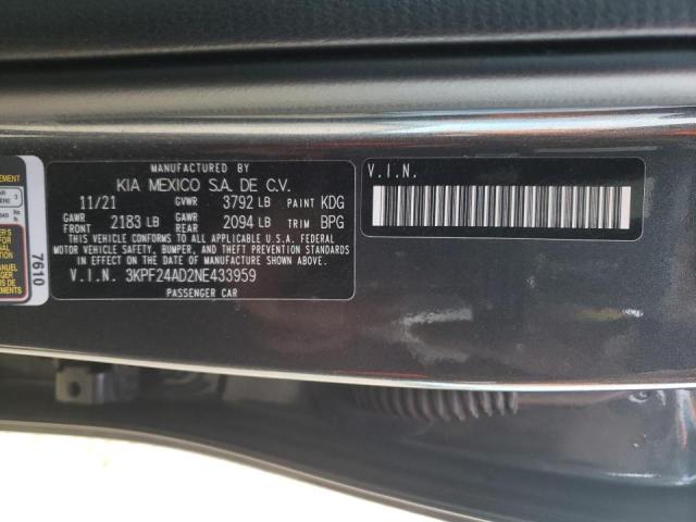 Photo 11 VIN: 3KPF24AD2NE433959 - KIA FORTE FE 