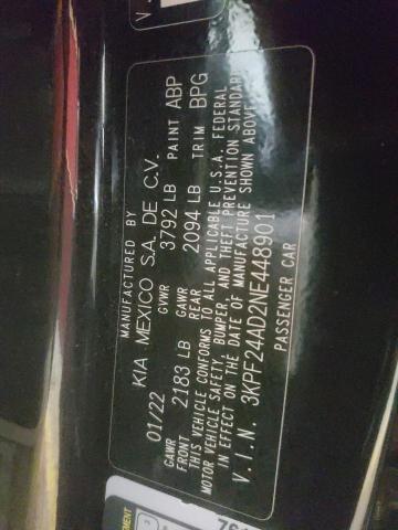 Photo 11 VIN: 3KPF24AD2NE448901 - KIA FORTE 