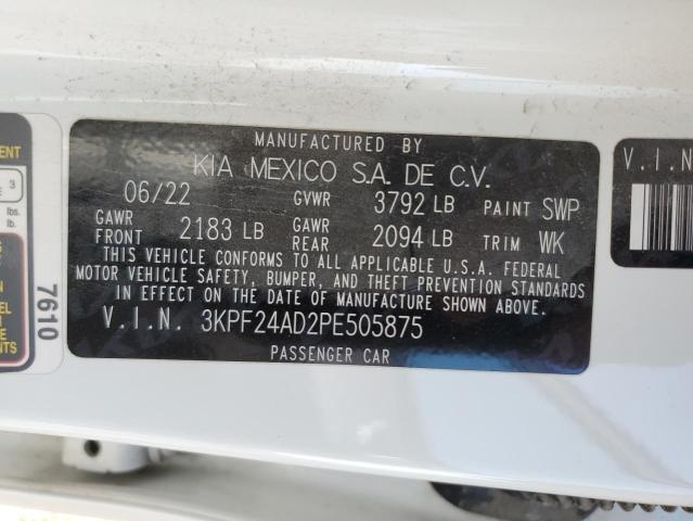 Photo 11 VIN: 3KPF24AD2PE505875 - KIA FORTE LX 