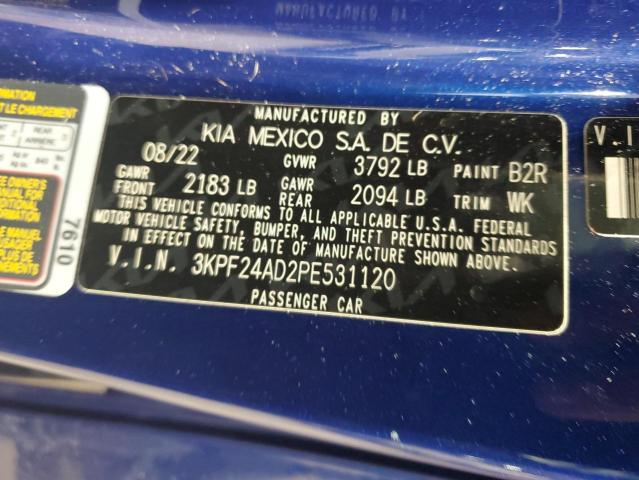 Photo 11 VIN: 3KPF24AD2PE531120 - KIA FORTE LX 