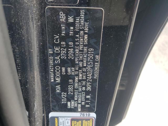 Photo 11 VIN: 3KPF24AD2PE575019 - KIA FORTE LX 