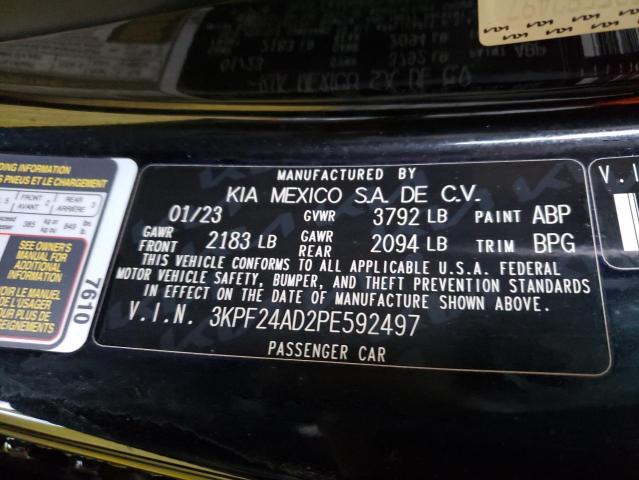 Photo 12 VIN: 3KPF24AD2PE592497 - KIA FORTE LX 