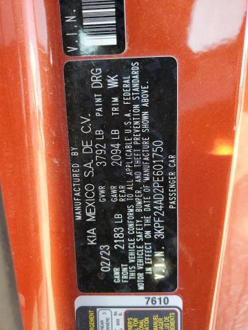 Photo 12 VIN: 3KPF24AD2PE601750 - KIA FORTE LX 