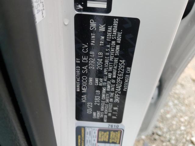 Photo 11 VIN: 3KPF24AD2PE622954 - KIA FORTE LX 