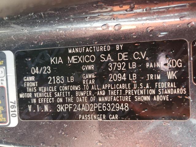 Photo 12 VIN: 3KPF24AD2PE632948 - KIA FORTE 