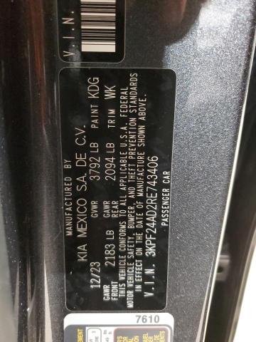 Photo 12 VIN: 3KPF24AD2RE743406 - KIA FORTE LX 