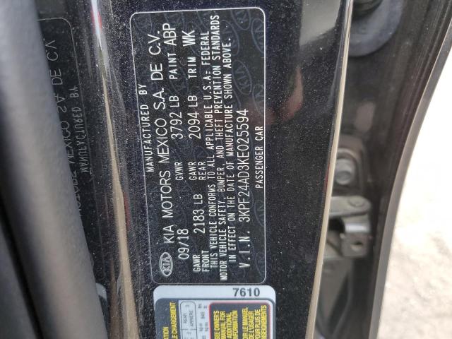 Photo 11 VIN: 3KPF24AD3KE025594 - KIA FORTE 