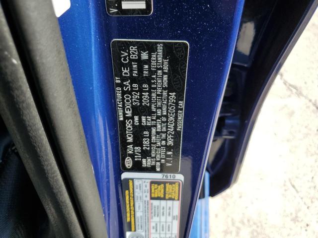 Photo 11 VIN: 3KPF24AD3KE057994 - KIA FORTE FE 