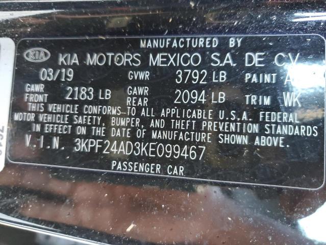 Photo 11 VIN: 3KPF24AD3KE099467 - KIA FORTE FE 