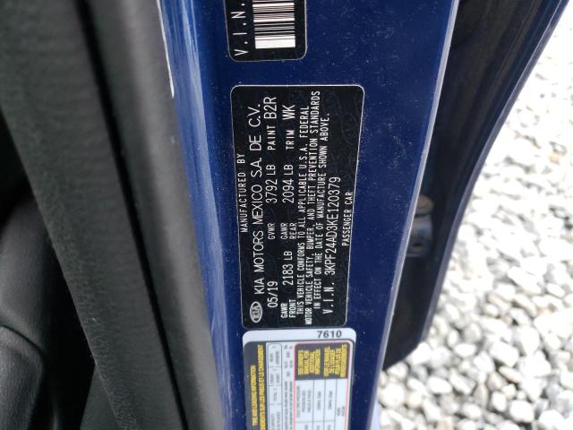 Photo 11 VIN: 3KPF24AD3KE120379 - KIA FORTE FE 