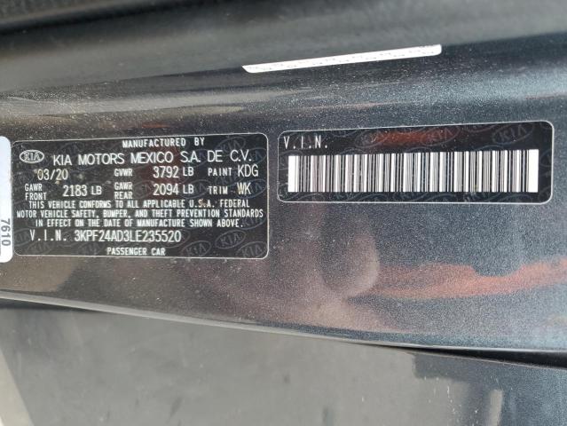 Photo 11 VIN: 3KPF24AD3LE235520 - KIA FORTE 